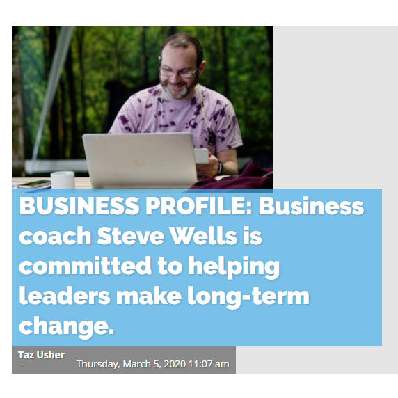 Stephen Wells - Business Coach Profile Wokingham Paper Screenshot