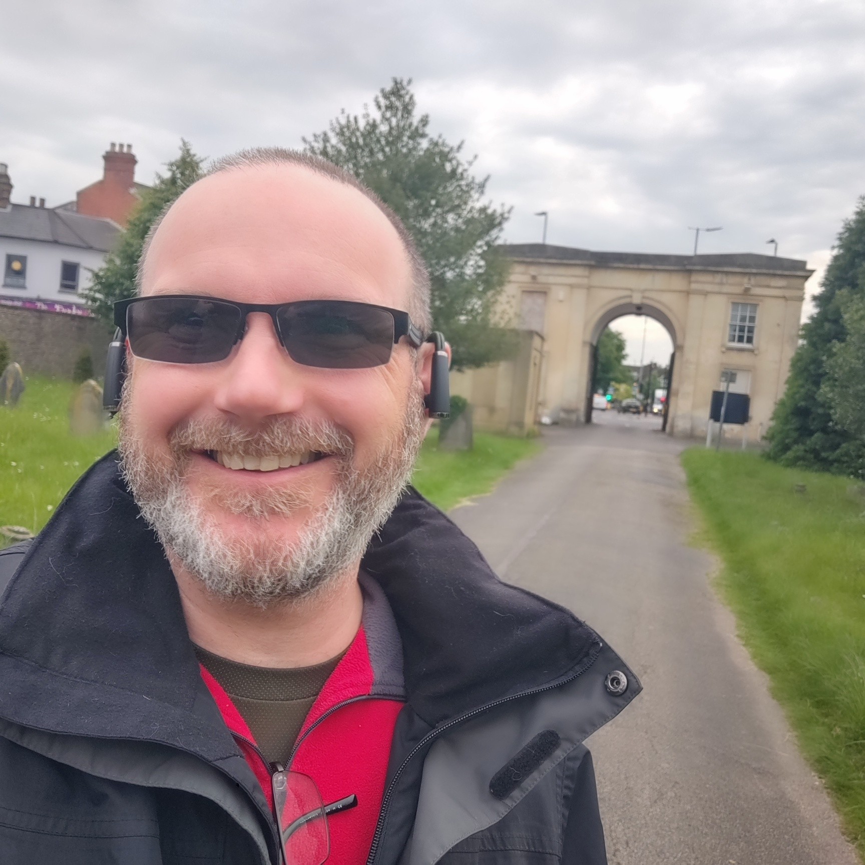 50daysofshades D11 - Steve Wells at Reading Cemetery