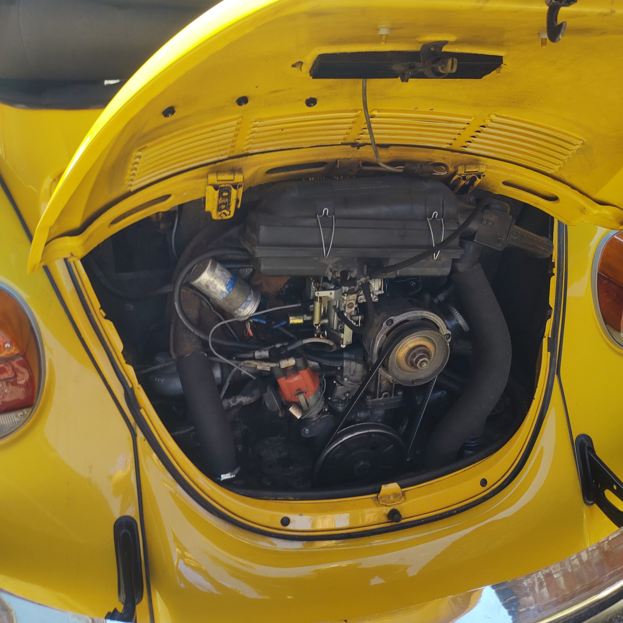 50daysofshades d27-i03 - Celebrate Success - VW beetle engine back together