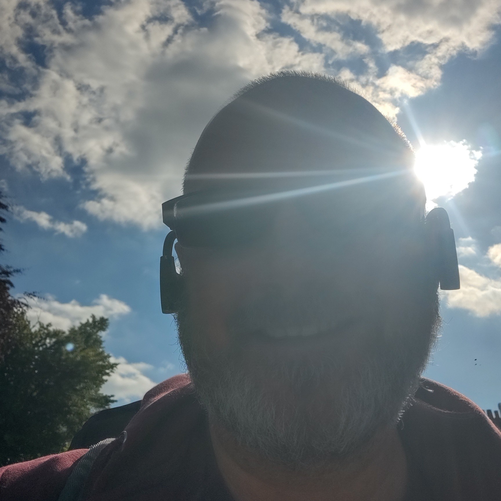 #50DaysOfShades Day 44 of 50 – Relax  Sunshine, Shade, Shades, Lunch, Relax.